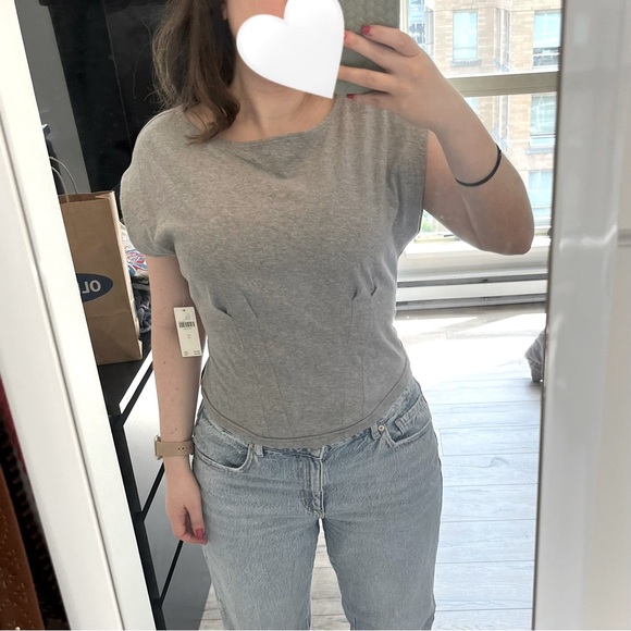 NWT Anthropologie Pilcro corset top - Picture 2 of 10